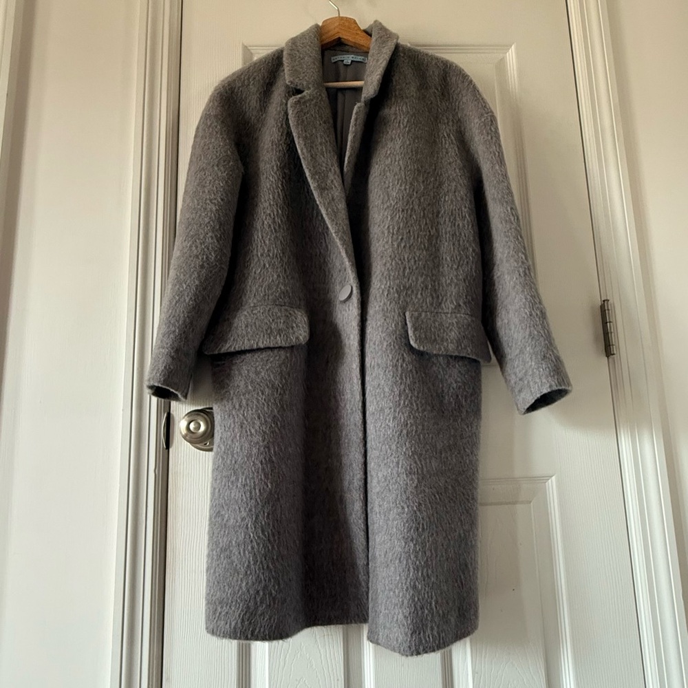 ANTONIO MELANI Charcoal Coat